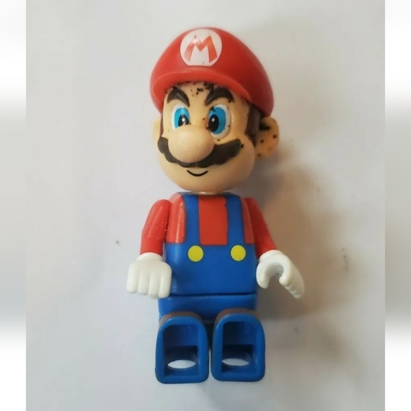 Nintendo Super Mario Bros Mario Knex Lego Figure 2"Figures - Picture 4 of 6